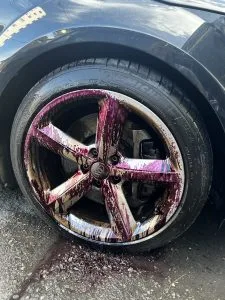 外車のホイール汚れは特に気になります